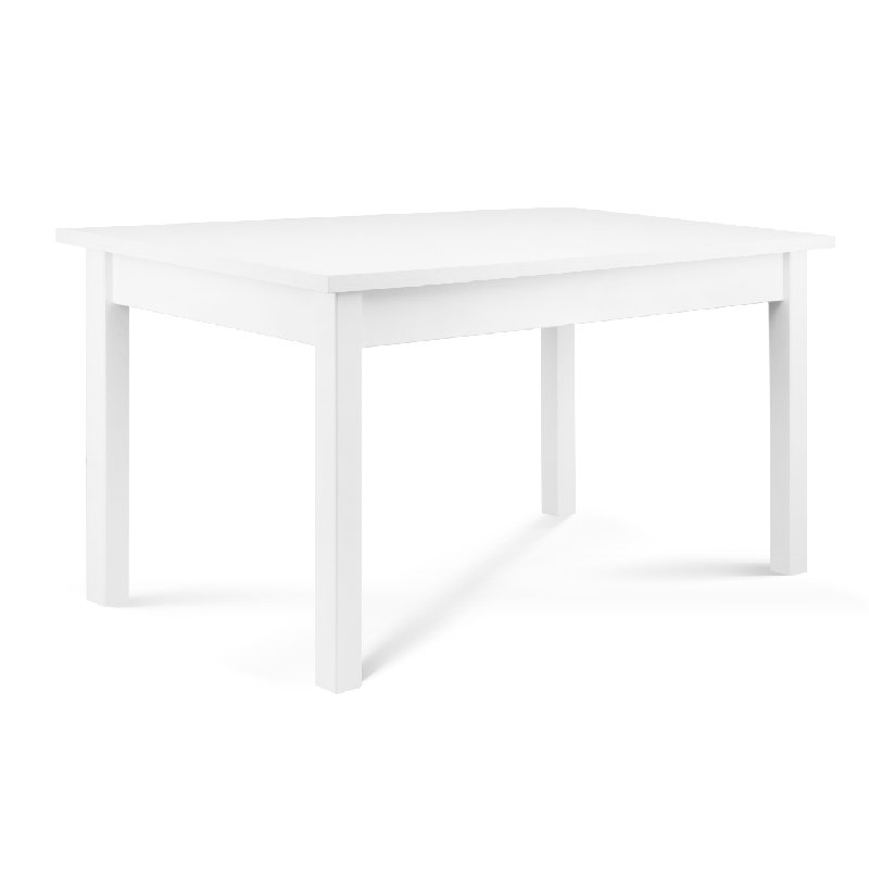 Cenare Extendable Dining Table, 78cm H x 180cm W x 80cm D, White