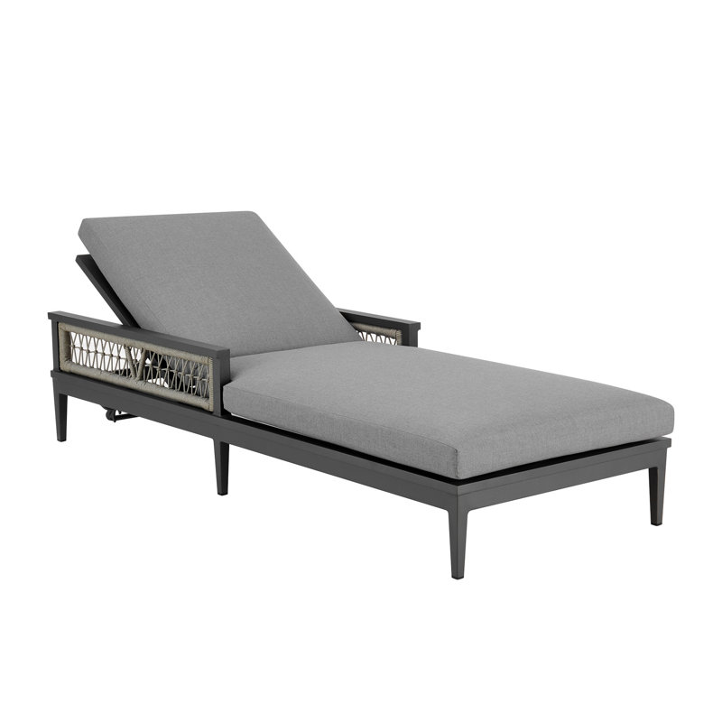 Nao Outdoor Chaise Lounge , Cushion Included