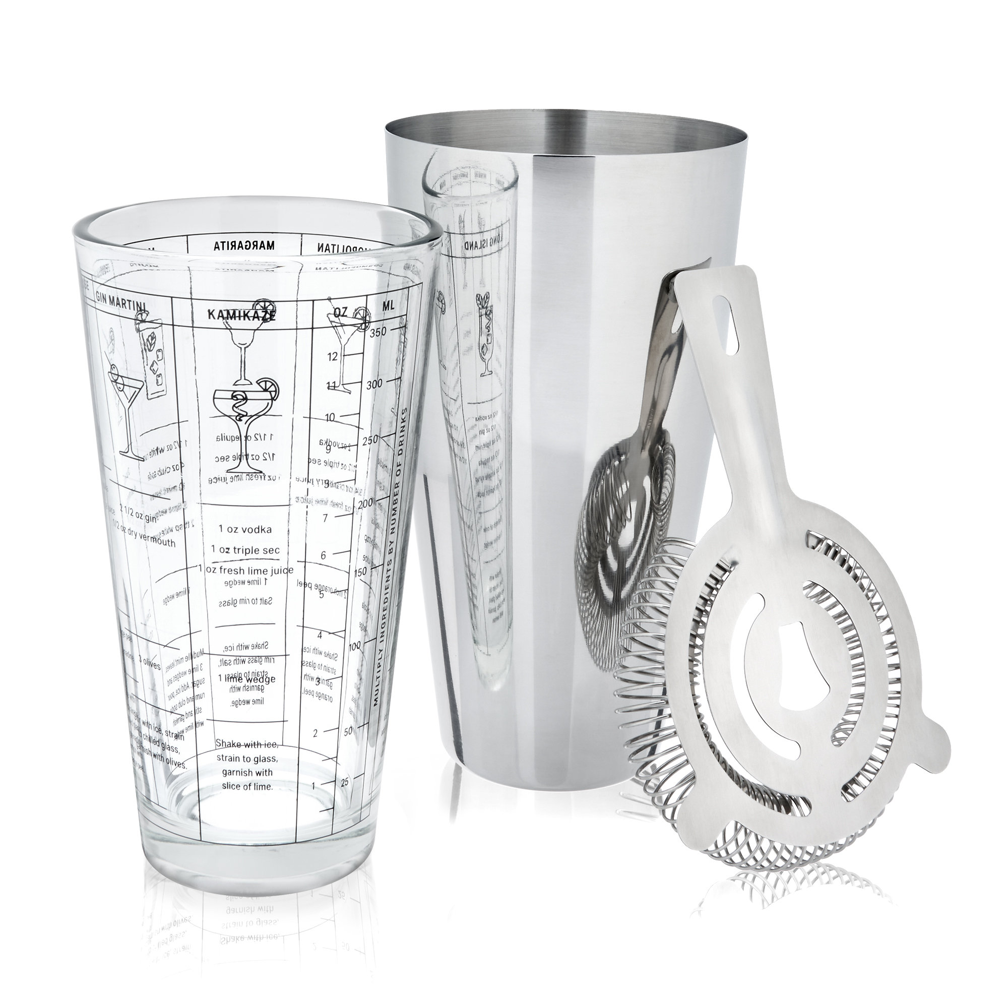 Stainless Steel Boston Cocktail Shaker Set– blomus