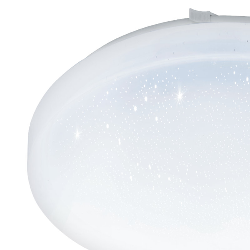 Crenata LED Flush Mount, 7cm H x 28cm W x 28cm D