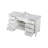 Rivers 60'' Single Bathroom Vanity with Marble Top-1042175121