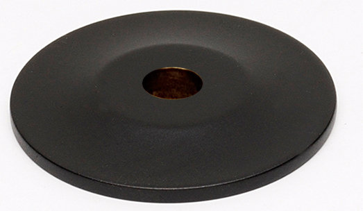 Traditional Metal Knob Backplate, Bronze