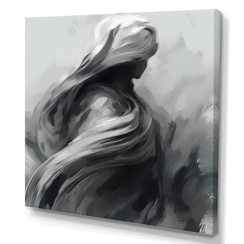 Invisible Man - Men Wall Art Living Room, H 16 po x l 16 po x P 1 po, Toile tendue