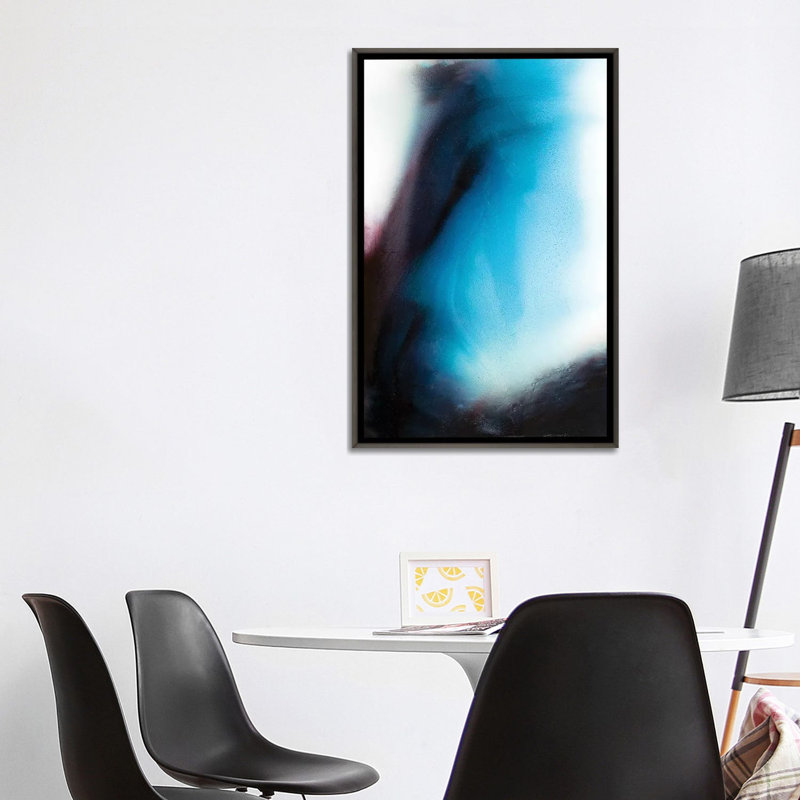 «Upsurge» par Spell rebond Fine Art - reproduction d'art, H 40 po x l 26 po x P 1,5 po, Toile avec cadre gris, Pas de tapis
