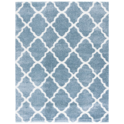 Tahoe Shag Performance Geometric Rug