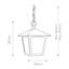 Valentina Outdoor Hanging Lantern