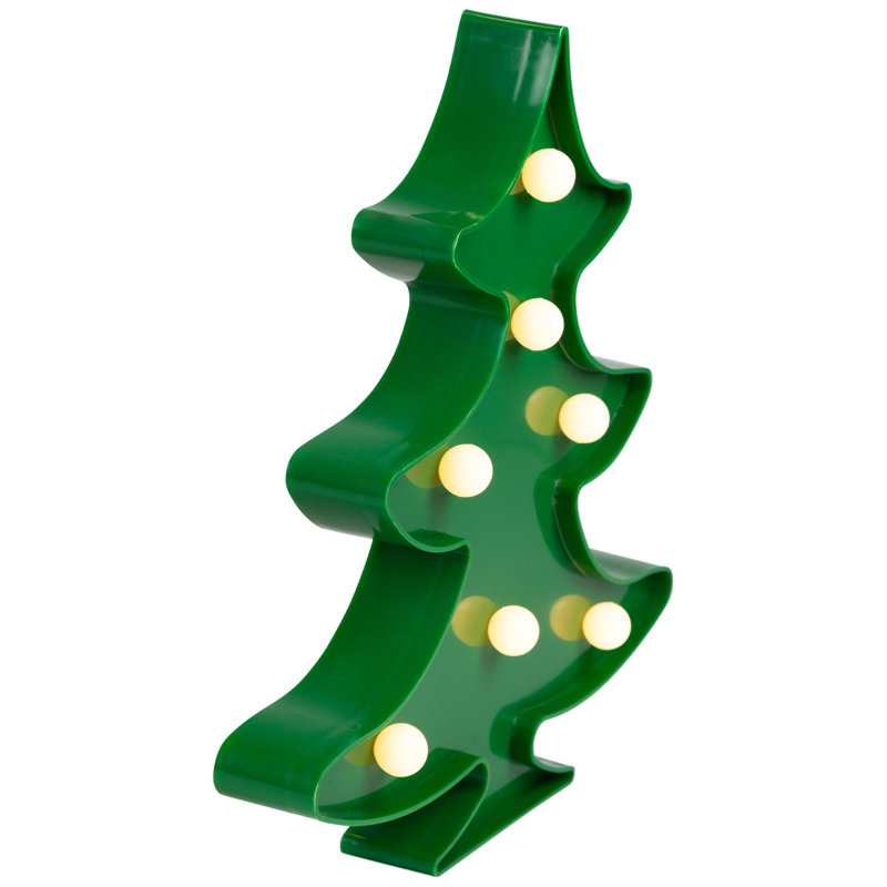 Enseigne murale verte 8,75 po
