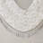 Diamond Sheer Embroidered Waterfall Valance Grey 38X46"-114486886