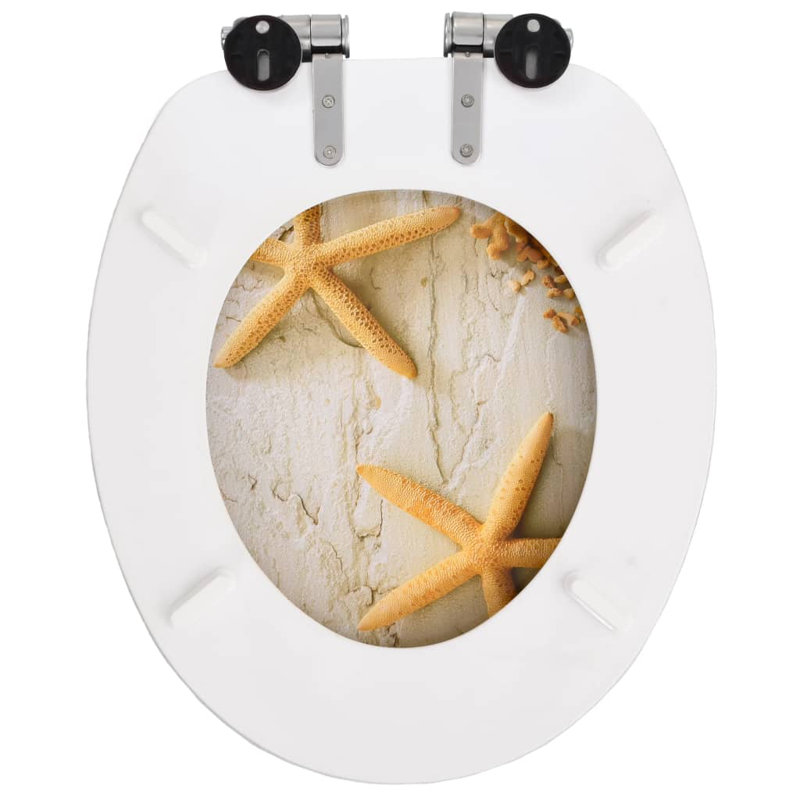 Deskins Soft Close Elongated Standard Toilet Seat