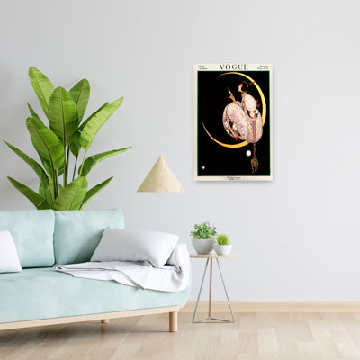Contemporary Art Retro Vintage Art by Wild Apple Portfolio - Wrapped Canvas Print