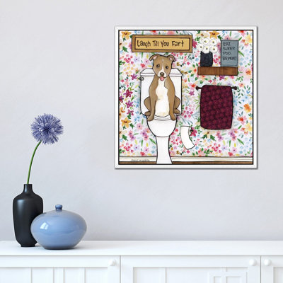Til You Fart by Jamie Morath - Print on Canvas