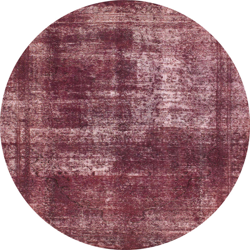 Tapis abstrait moderne 846, Rond 4 pi