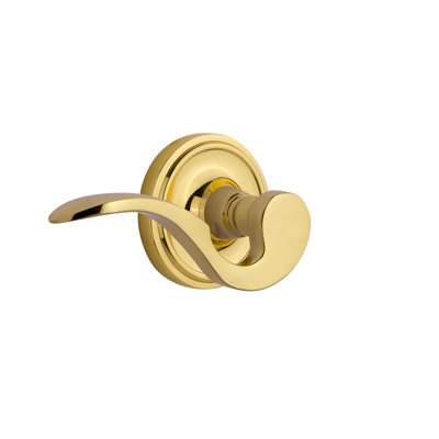 Classic Rosette Passage (Hall & Closet) with Manor Lever