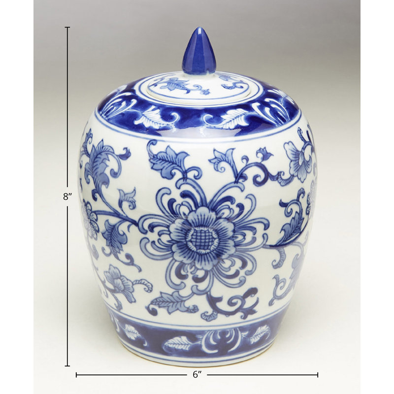 Floral Ginger Urn