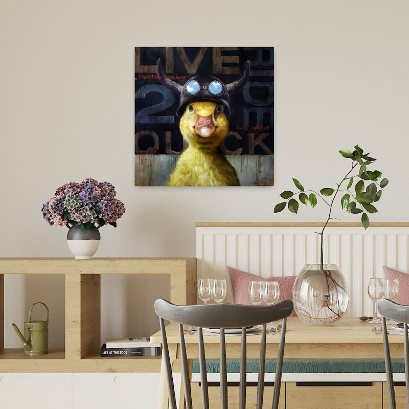 Art urbain contemporain à plein gaz, H 18 po x l 18 po