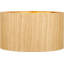 Stellan Slubbed Faux Silk Gold Lined Cylinder Drum Shade (Uno)-103119013