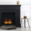 Cambridge Black Electric Fireplace Insert-1068914771