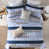Blue/Brown/Cream