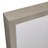Solaria Wood Flat Wall Mirror
