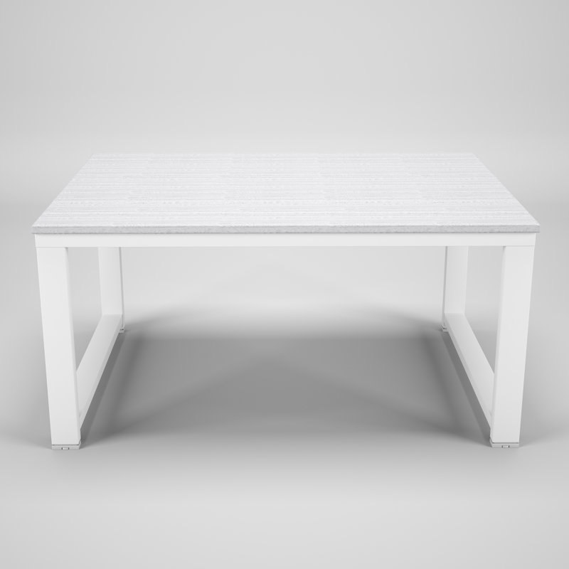 Table basse d'extérieur Townsend, Blanc