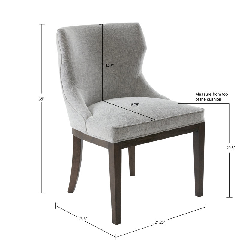 Hutton Upholstered Dining Side Chair & Reviews | Birch Lane