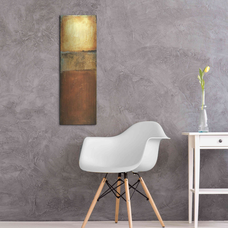 Orren Ellis «Urban Zen I» par Erin Ashley, art mural en métal, H 36 po x l 12 po