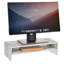 Abednego Solid Wood 2-Tier Computer Desktop Shelf Monitor Stand