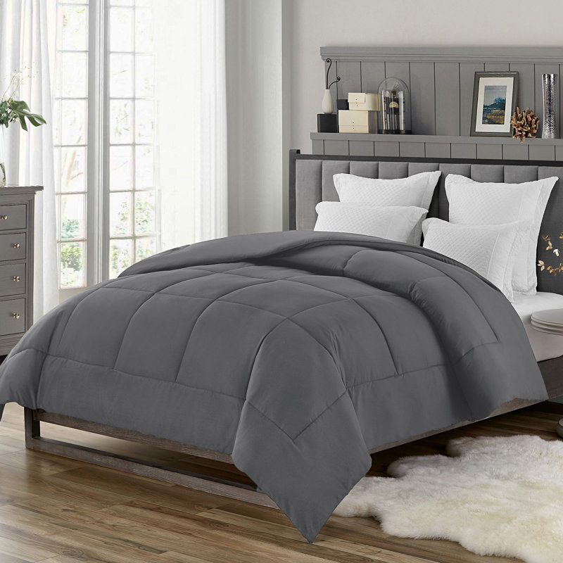 Couette Swift Home simple en microfibre synthétique Essential série 1800 - Ultra-douce, toutes saisons, durable et facile d'entretien