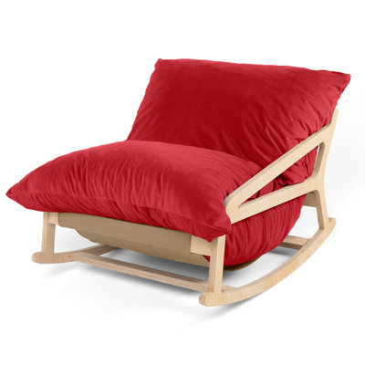 Chaise berçante avec coussin de coussin Saxx