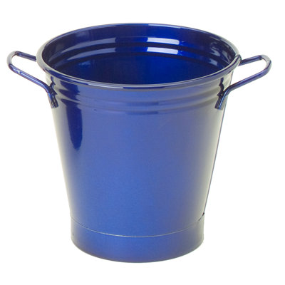 Seau en acier émaillé
