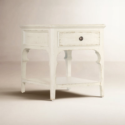 Alcy End Table With Storage