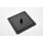 Matte Black Wall Mounted 12" Rain Shower Head - Self-Cleaning Nozzle For Intriguing Shower, Suits All Standard Arms, Conforms To American Pipe Connection Signals Mount And Bath, Compatible With