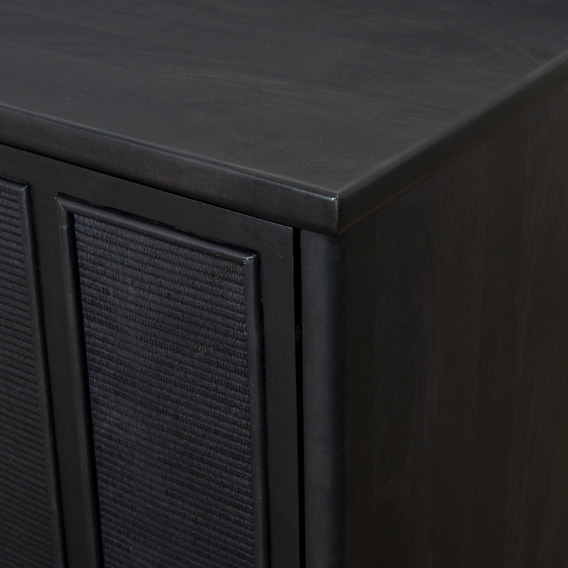 Arnaud Sideboard-Black Paper Cane