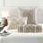 Elegant 7-piece Ivory Bedding Set, Polyester Tufted Comforter For Home