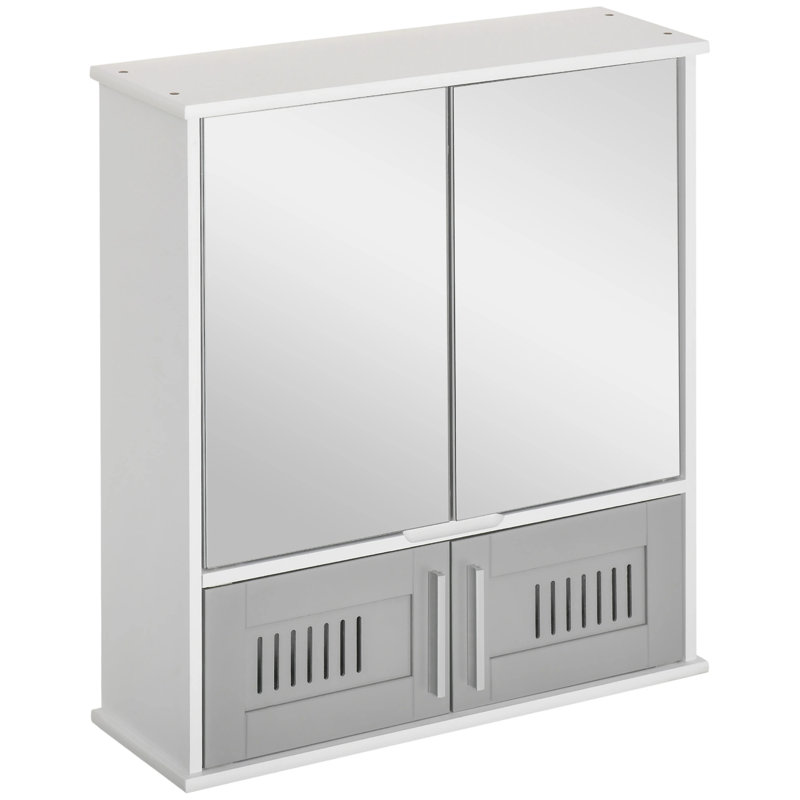 Wall Bathroom Cabinet, Grey