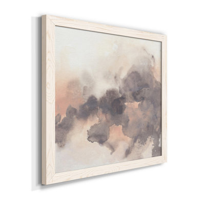 Smoke Surface II - Toile encadrée de qualité supérieure - prête à être accrochée