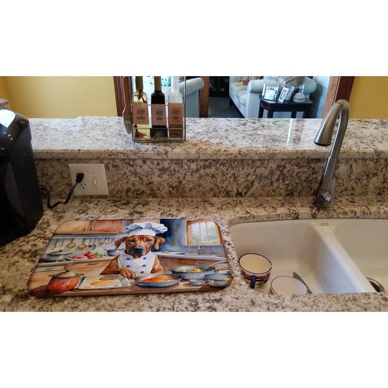 Tapis de cuisine Rhodesian Ridgeback The Chef