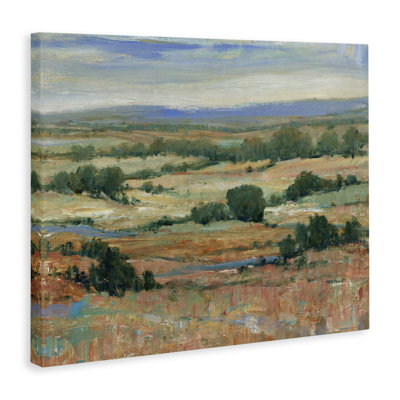 Traditional Farmland Landscape Canvas Wall Art by Tim OToole