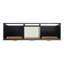 Meuble-lavabo double en bois massif 72 po avec plateau en quartz Carrara de 1,5 po Thornaby-1985119500-1985119496