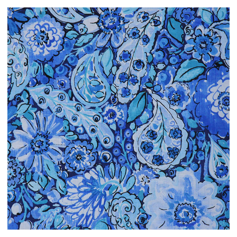 Summer Fabric, Blueberry