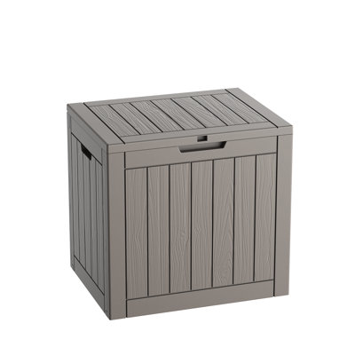 30 Gallon Water Resistant Durable Resin Lockable Deck Box by MINDYES