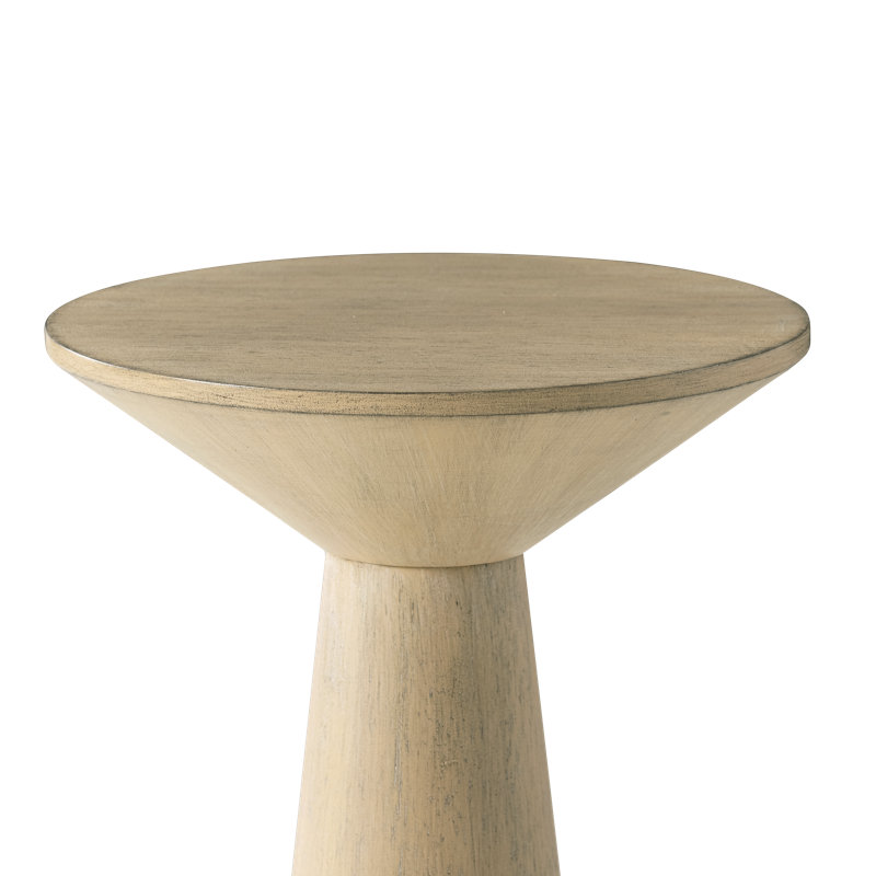 Side Table, Distressed Grey