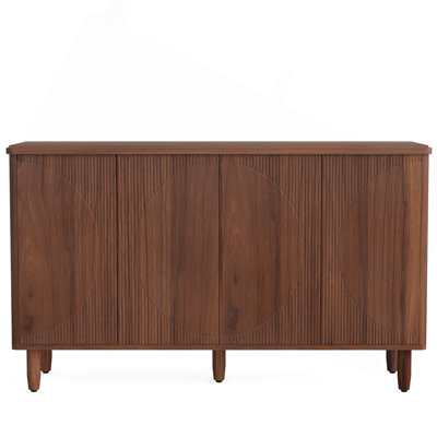 Buffet 59,74 "moderne rustique brun avec rangement
