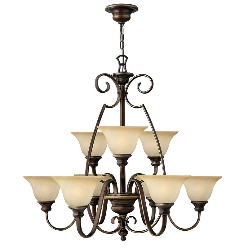 Rathburn 9 - Light Shaded Chandelier