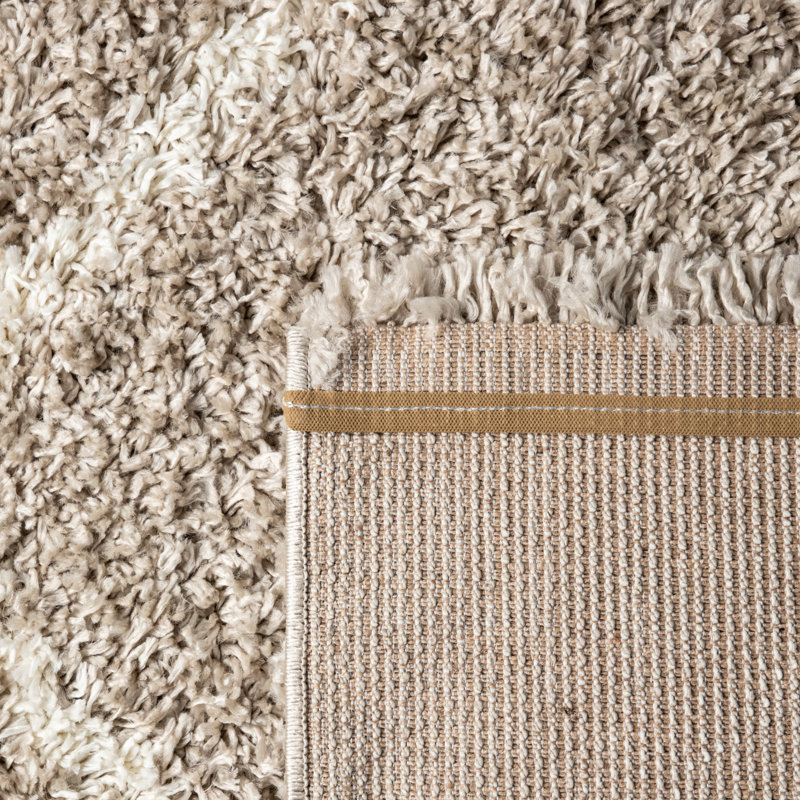 Overstreet Moroccan Area Rug, Round 200cm