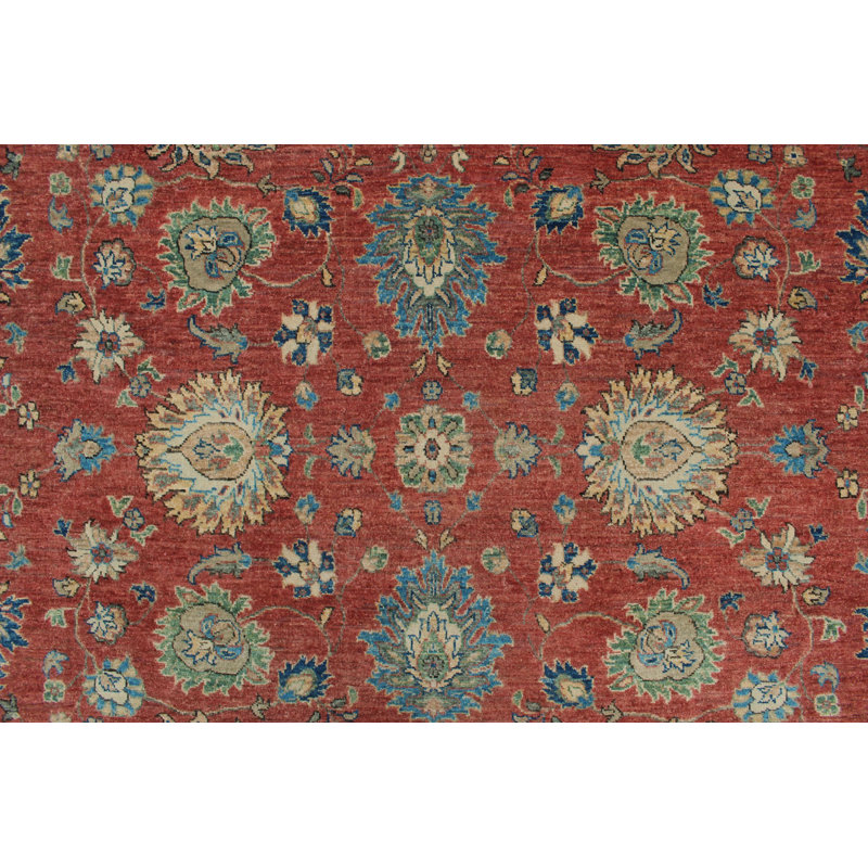 Suzann One-of-a-Kind 8' X 10' Wool Area Rug in Rust