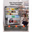 Merchandiser en plein air, 7,5 pi³ Réfrigérateur commercial à 3 niveaux à 3 niveaux, ventilateur de refroidissement Grab and Go, avec éclairage à DEL, rideau de nuit, vertical pour restaurants, magasins, bureaux