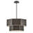 Facet Seven-Light Convertible Hexagonal Two-Tier Chandelier-94487040-94487041