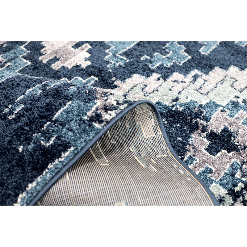 Tapis décoratif moderne et durable Nana, Rectangle 8 pi x 10 pi
