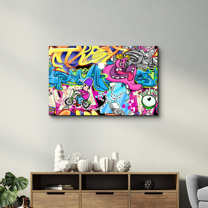 Élégante peinture murale en verre trempé de 13,8 po x 21,7 po | 100% verre trempé, épaisseur: 0,16 pouce | Imprimé UV pour des couleurs éclatantes | Parfait pour la décoration intérieure, le salon et les espaces de bureau